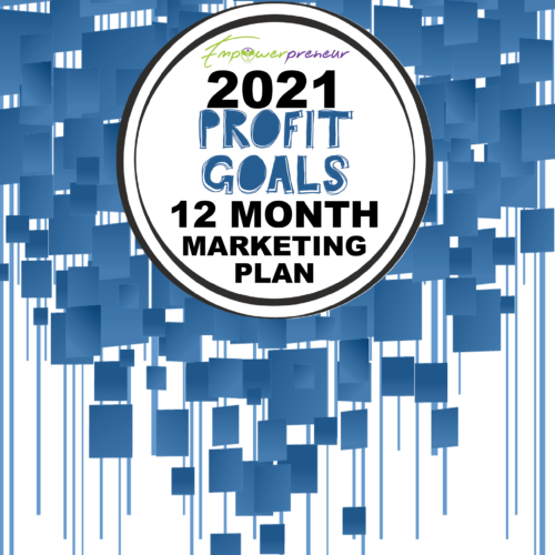 2021 Profit Goals: 12 Month Marketing Plan